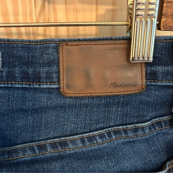 Madewell Tall 9" High Rise Skinny Jeans Button Fly. Size 28T. - Picture 8 of 13